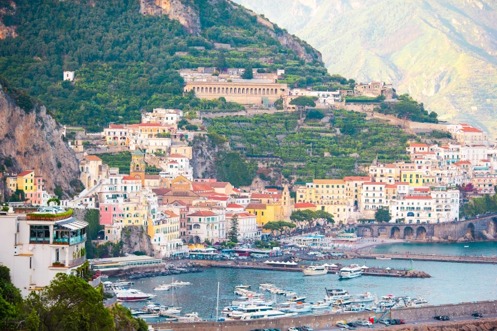 village pittoresque d'Amalfi