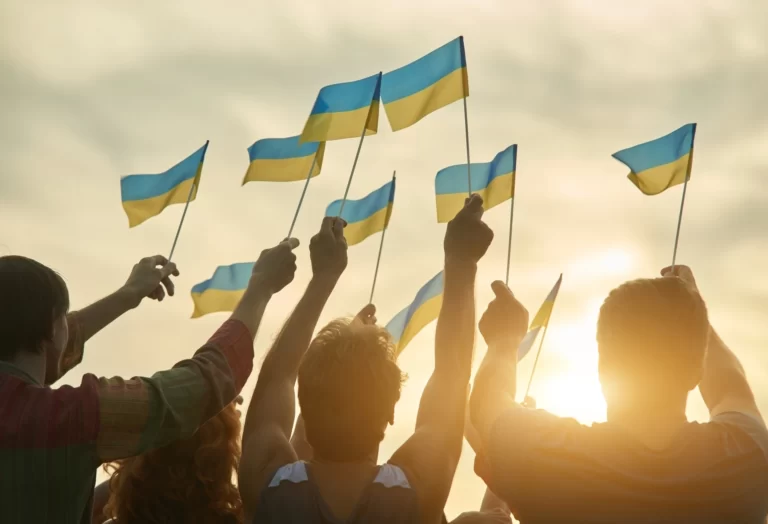 drapeaux ukrainiens